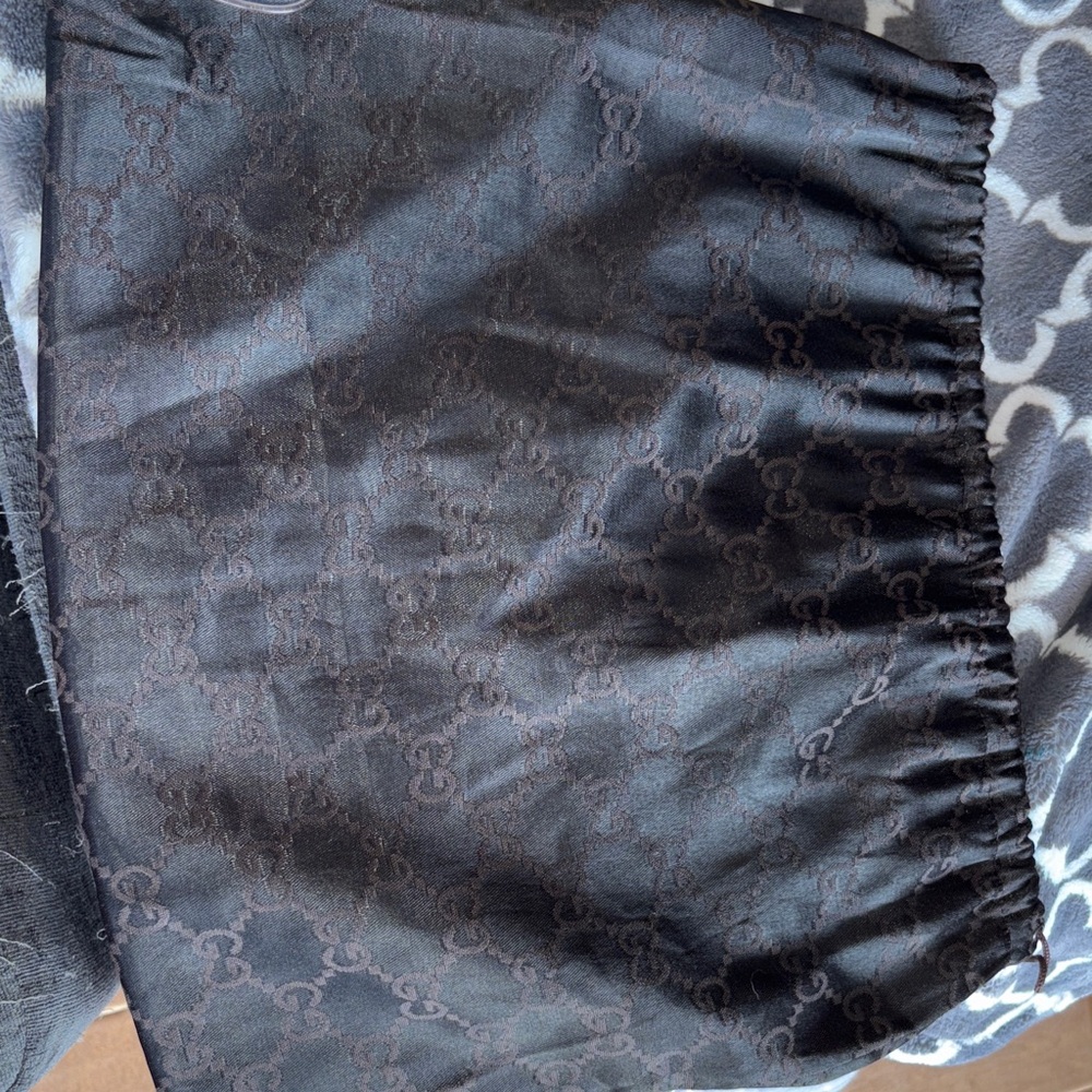 Gucci Black Suede with Bamboo Handles - Picture 12 of 12